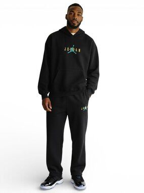 Jordan Nike Mens AJ 11 Gamma Tracksuit Track Suit Pants Joggers Hoodie Medium
